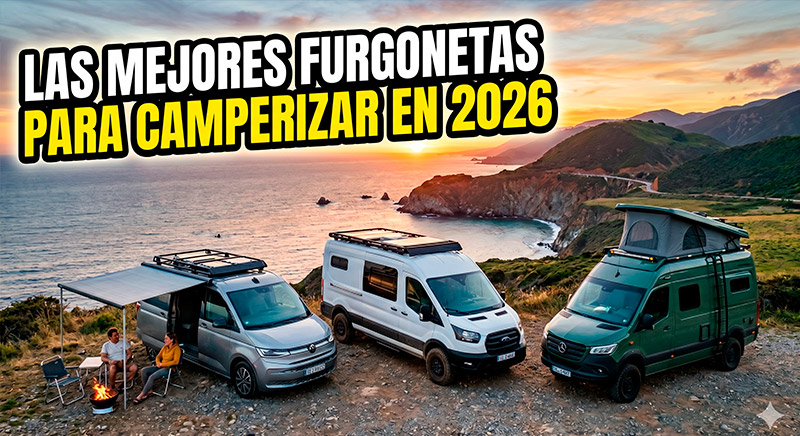 Las mejores furgonetas para camperizar en 2026