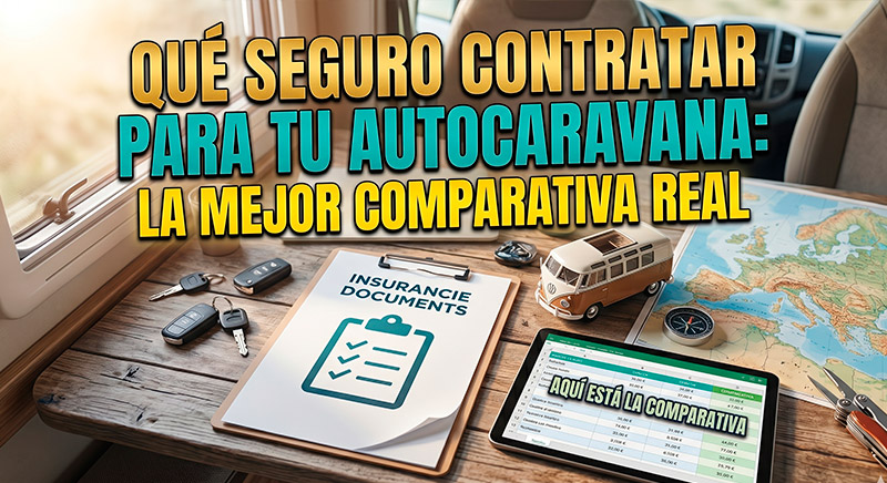 Qué seguro contratar para tu autocaravana: comparativa real