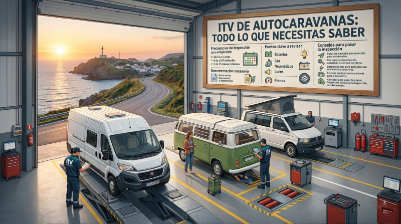 ITV de autocaravanas: todo lo que necesitas saber